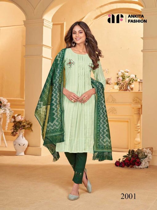 Ankita Sargun Georgette Readymade Salwar Suit Catalog 6 Pcs 2 510x680 - Ankita Sargun Georgette Readymade Salwar Suit Catalog 6 Pcs