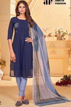 Ankita Sargun Georgette Readymade Salwar Suit Catalog 6 Pcs