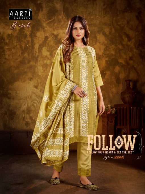 Artio Batik by Kapil Trendz Viscose Readymade Salwar Suit Catalog 6 Pcs 4 510x680 - Artio Batik by Kapil Trendz Viscose Readymade Salwar Suit Catalog 6 Pcs