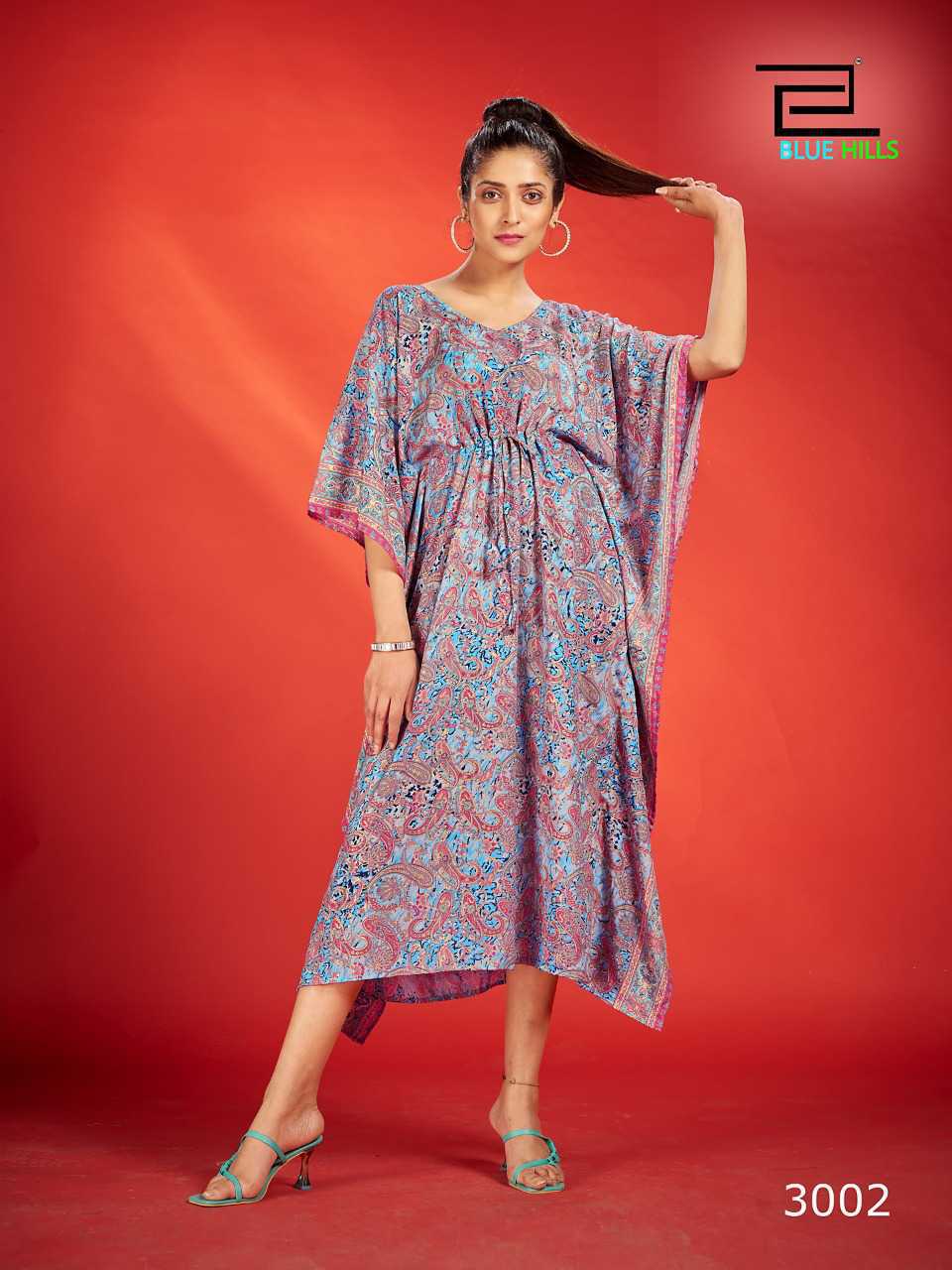 Raashi Hirva Designer Fancy Ethnic Wear Crepe Silk Anarkali Kurti  Collection - The Ethnic World