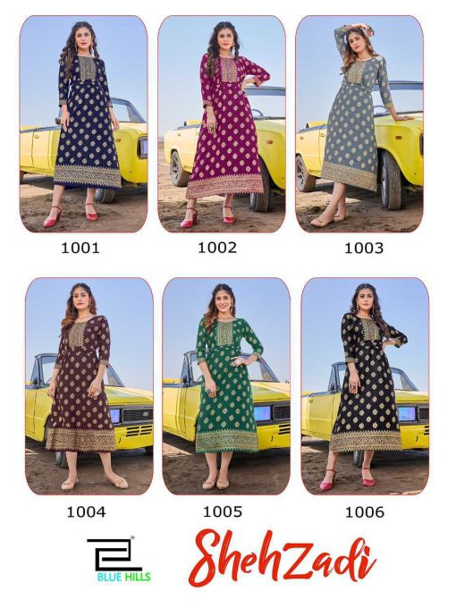 Blue Hills Shehzadi Rayon Kurti Catalog 6 Pcs 10 510x680 - Blue Hills Shehzadi Rayon Kurti Catalog 6 Pcs