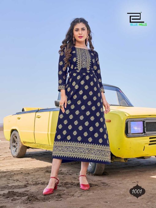 Blue Hills Shehzadi Rayon Kurti Catalog 6 Pcs 2 510x680 - Blue Hills Shehzadi Rayon Kurti Catalog 6 Pcs