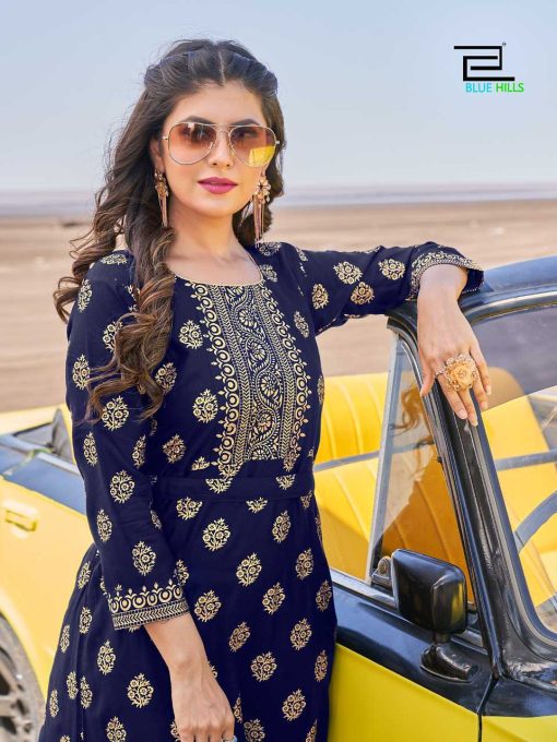 Blue Hills Shehzadi Rayon Kurti Catalog 6 Pcs 3 510x680 - Blue Hills Shehzadi Rayon Kurti Catalog 6 Pcs