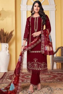 Brij Pakiza Georgette Readymade Salwar Suit Catalog 8 Pcs
