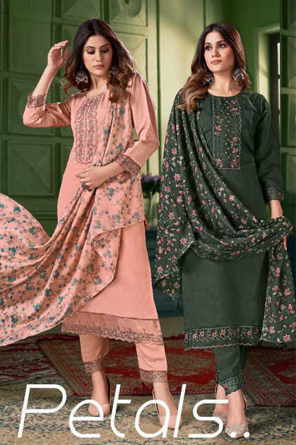 Brij Petals Silk Readymade Salwar Suit Catalog 8 Pcs