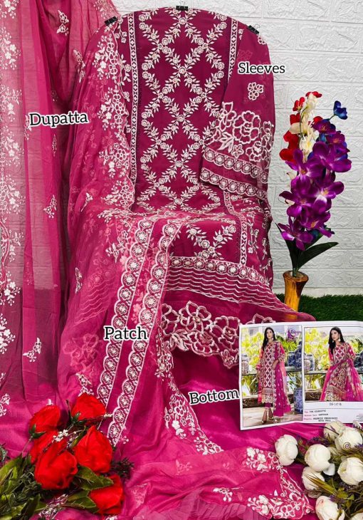 Dinsaa DS 147 Georgette Salwar Suit Catalog 4 Pcs 6 510x730 - Dinsaa DS 147 Georgette Salwar Suit Catalog 4 Pcs