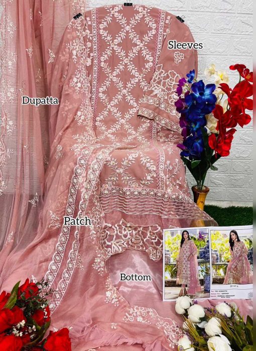 Dinsaa DS 147 Georgette Salwar Suit Catalog 4 Pcs 8 510x698 - Dinsaa DS 147 Georgette Salwar Suit Catalog 4 Pcs