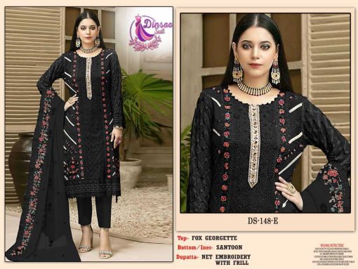 Dinsaa DS 148 Georgette Salwar Suit Catalog 2 Pcs 2 510x383 - Dinsaa DS 148 Georgette Salwar Suit Catalog 2 Pcs