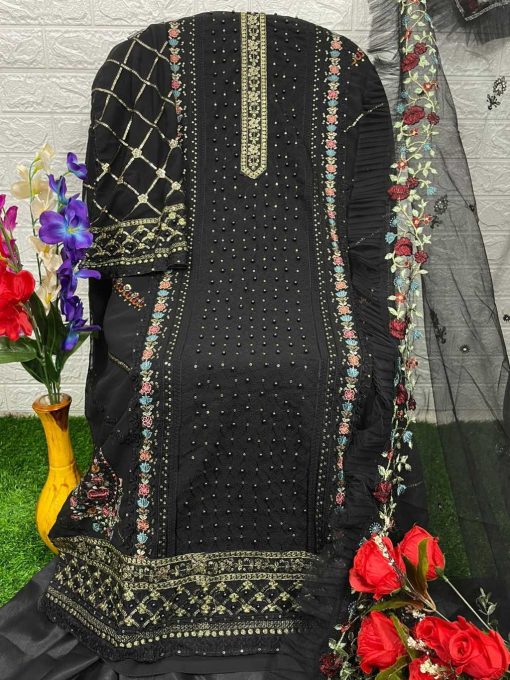 Dinsaa DS 148 Georgette Salwar Suit Catalog 2 Pcs 4 510x680 - Dinsaa DS 148 Georgette Salwar Suit Catalog 2 Pcs