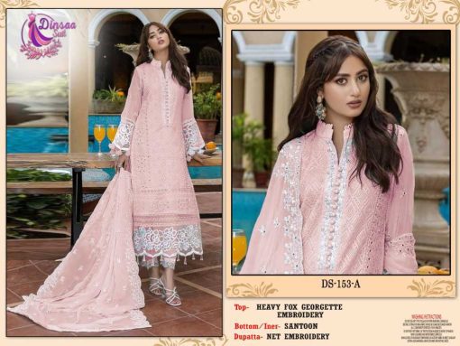 Dinsaa DS 153 Georgette Salwar Suit Catalog 4 Pcs 3 510x383 - Dinsaa DS 153 Georgette Salwar Suit Catalog 4 Pcs