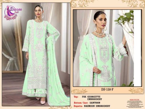 Dinsaa DS 158 Georgette Salwar Suit Catalog 4 Pcs 2 510x383 - Dinsaa DS 158 Georgette Salwar Suit Catalog 4 Pcs