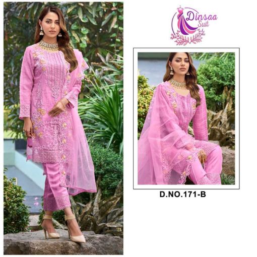 Dinsaa DS 171 Organza Salwar Suit Catalog 3 Pcs 3 510x510 - Dinsaa DS 171 Organza Salwar Suit Catalog 3 Pcs