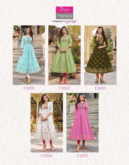 Diya Trends Ethnicity Vol 13 by Kajal Style Rayon Kurti Catalog 10 Pcs 14 510x655 - Diya Trends Ethnicity Vol 13 by Kajal Style Rayon Kurti Catalog 10 Pcs