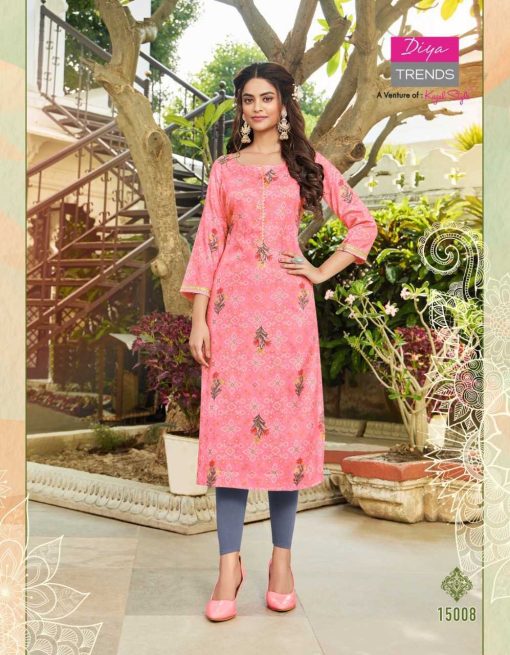 Diya Trends Gardencity Vol 15 Kajal Style Rayon Kurti Catalog 14 Pcs 13 510x655 - Diya Trends Gardencity Vol 15 Kajal Style Rayon Kurti Catalog 14 Pcs