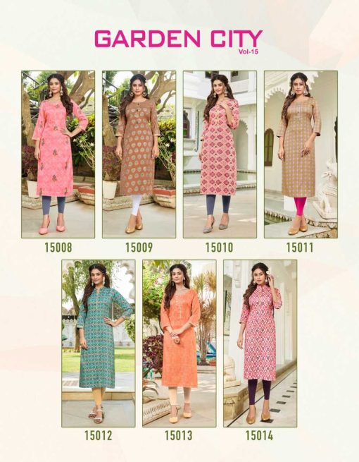 Diya Trends Gardencity Vol 15 Kajal Style Rayon Kurti Catalog 14 Pcs 19 510x655 - Diya Trends Gardencity Vol 15 Kajal Style Rayon Kurti Catalog 14 Pcs