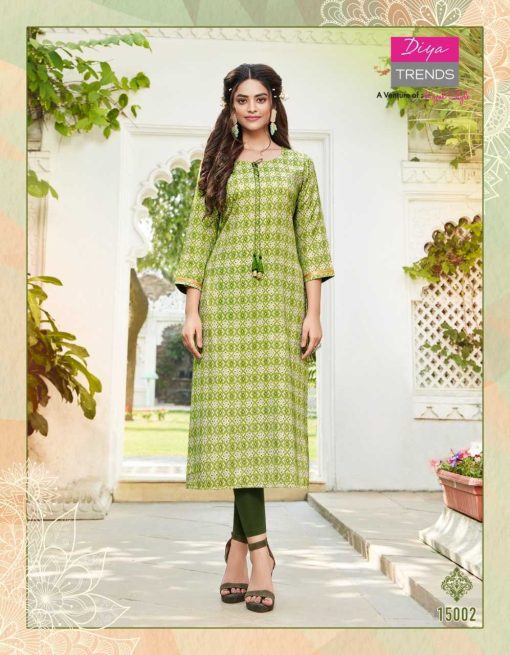 Diya Trends Gardencity Vol 15 Kajal Style Rayon Kurti Catalog 14 Pcs 7 510x655 - Diya Trends Gardencity Vol 15 Kajal Style Rayon Kurti Catalog 14 Pcs