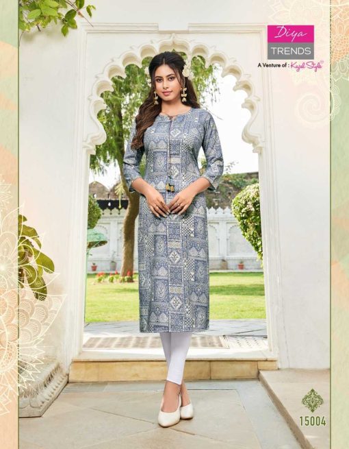 Diya Trends Gardencity Vol 15 Kajal Style Rayon Kurti Catalog 14 Pcs 9 510x655 - Diya Trends Gardencity Vol 15 Kajal Style Rayon Kurti Catalog 14 Pcs