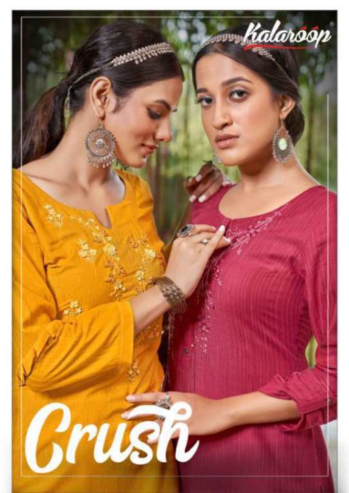 Kalaroop Crush by Kajree Rayon Kurti Catalog 6 Pcs 1 510x720 - Kalaroop Crush by Kajree Rayon Kurti Catalog 6 Pcs