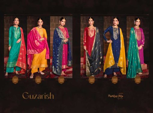 Mumtaz Arts Guzarish Dola Jacquard Salwar Suit Catalog 6 Pcs 14 510x376 - Mumtaz Arts Guzarish Dola Jacquard Salwar Suit Catalog 6 Pcs