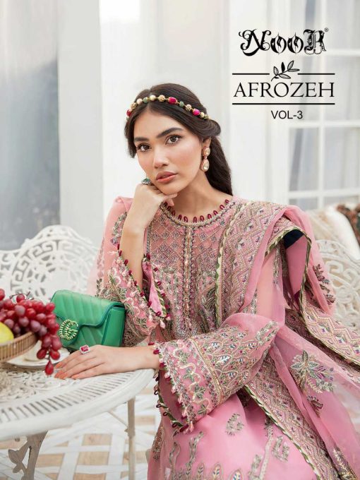 Noor Afrozeh Vol 3 Georgette Salwar Suit Catalog 3 Pcs 1 510x680 - Noor Afrozeh Vol 3 Georgette Salwar Suit Catalog 3 Pcs