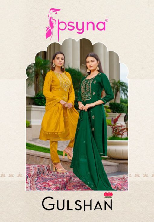 Psyna Gulshan Kurti with Dupatta Bottom Silk Catalog 6 Pcs 1 510x738 - Psyna Gulshan Kurti with Dupatta Bottom Silk Catalog 6 Pcs