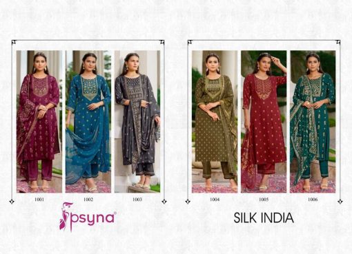 Psyna Silk India Kurti with Dupatta Bottom Silk Catalog 6 Pcs 10 510x369 - Psyna Silk India Kurti with Dupatta Bottom Silk Catalog 6 Pcs