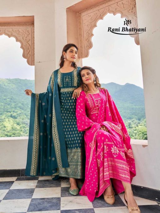 Rani Bhatiyani Studio Vol 1 Rayon Kurti with Dupatta Catalog 8 Pcs 4 510x680 - Rani Bhatiyani Studio Vol 1 Rayon Kurti with Dupatta Catalog 8 Pcs