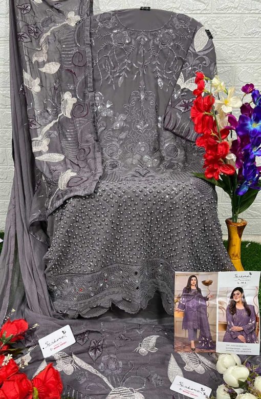 Serene S 95 Georgette Salwar Suit Catalog 4 Pcs 7 1 510x778 - Serene S 95 Georgette Salwar Suit Catalog 4 Pcs