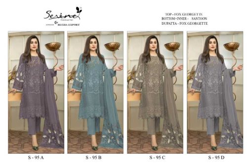 Serene S 95 Georgette Salwar Suit Catalog 4 Pcs 9 1 510x340 - Serene S 95 Georgette Salwar Suit Catalog 4 Pcs