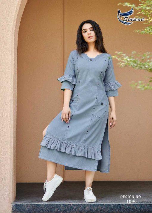 Seriema Kumb Capture Vol 3 Cotton Denim Kurti Catalog 8 Pcs 15 510x714 - Seriema Kumb Capture Vol 3 Cotton Denim Kurti Catalog 8 Pcs