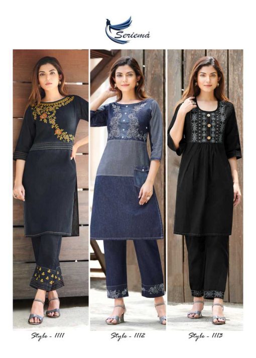 Seriema Kumb Westin Kurti with Pant Cotton Denim Catalog 6 Pcs 16 510x714 - Seriema Kumb Westin Kurti with Pant Cotton Denim Catalog 6 Pcs