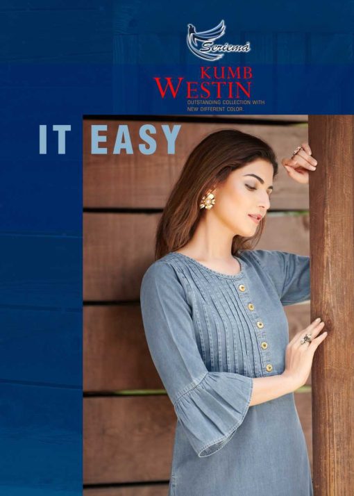 Seriema Kumb Westin Kurti with Pant Cotton Denim Catalog 6 Pcs 2 510x714 - Seriema Kumb Westin Kurti with Pant Cotton Denim Catalog 6 Pcs