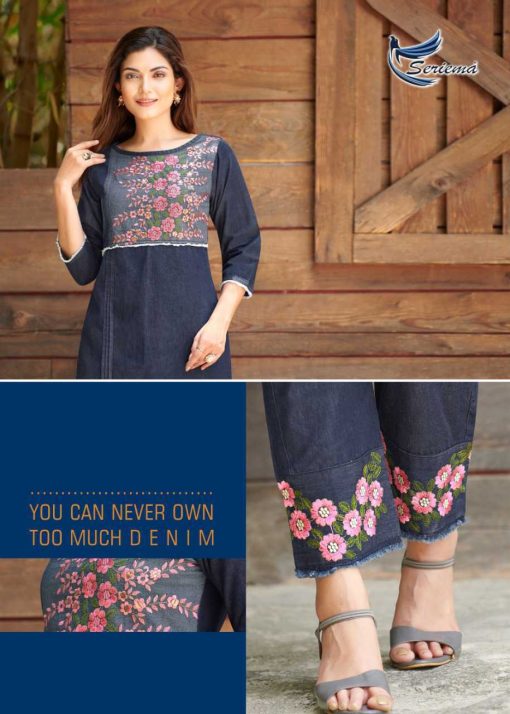 Seriema Kumb Westin Kurti with Pant Cotton Denim Catalog 6 Pcs 8 510x714 - Seriema Kumb Westin Kurti with Pant Cotton Denim Catalog 6 Pcs