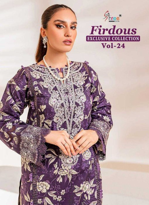 Shree Fabs Firdous Exclusive Collection Vol 24 Cotton Chiffon Salwar Suit Catalog 6 Pcs 1 510x702 - Shree Fabs Firdous Exclusive Collection Vol 24 Cotton Chiffon Salwar Suit Catalog 6 Pcs