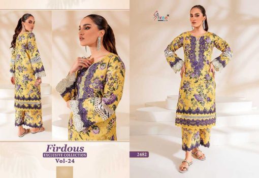 Shree Fabs Firdous Exclusive Collection Vol 24 Cotton Chiffon Salwar Suit Catalog 6 Pcs 12 510x351 - Shree Fabs Firdous Exclusive Collection Vol 24 Cotton Chiffon Salwar Suit Catalog 6 Pcs