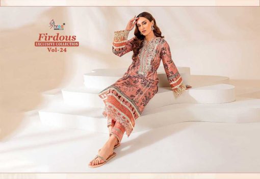 Shree Fabs Firdous Exclusive Collection Vol 24 Cotton Chiffon Salwar Suit Catalog 6 Pcs 7 510x351 - Shree Fabs Firdous Exclusive Collection Vol 24 Cotton Chiffon Salwar Suit Catalog 6 Pcs