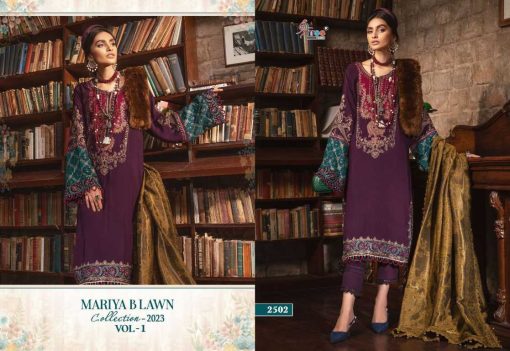 Shree Fabs Mariya B Lawn Collection 2023 Vol 1 Cotton Chiffon Salwar Suit Catalog 7 Pcs 11 510x351 - Shree Fabs Mariya B Lawn Collection 2023 Vol 1 Cotton Chiffon Salwar Suit Catalog 7 Pcs