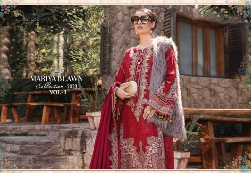 Shree Fabs Mariya B Lawn Collection 2023 Vol 1 Cotton Chiffon Salwar Suit Catalog 7 Pcs 3 510x351 - Shree Fabs Mariya B Lawn Collection 2023 Vol 1 Cotton Chiffon Salwar Suit Catalog 7 Pcs