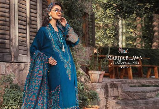 Shree Fabs Mariya B Lawn Collection 2023 Vol 1 Cotton Chiffon Salwar Suit Catalog 7 Pcs 8 510x351 - Shree Fabs Mariya B Lawn Collection 2023 Vol 1 Cotton Chiffon Salwar Suit Catalog 7 Pcs