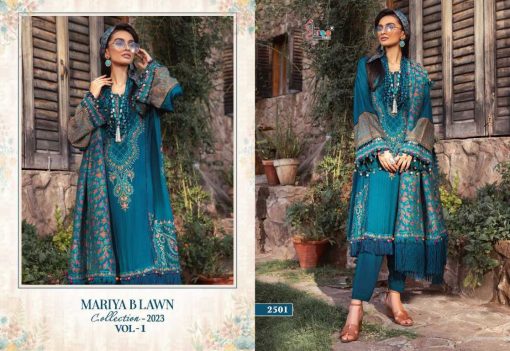 Shree Fabs Mariya B Lawn Collection 2023 Vol 1 Cotton Chiffon Salwar Suit Catalog 7 Pcs 9 510x351 - Shree Fabs Mariya B Lawn Collection 2023 Vol 1 Cotton Chiffon Salwar Suit Catalog 7 Pcs