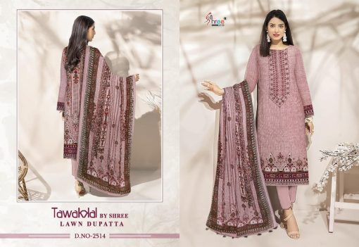 Shree Fabs Tawakkal Lawn Dupatta Salwar Suit Catalog 8 Pcs 2 510x351 - Shree Fabs Tawakkal Lawn Dupatta Salwar Suit Catalog 8 Pcs