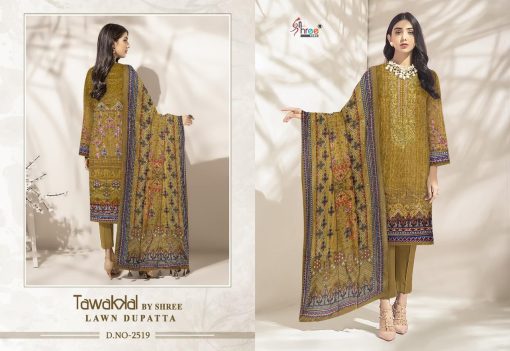 Shree Fabs Tawakkal Lawn Dupatta Salwar Suit Catalog 8 Pcs 8 510x351 - Shree Fabs Tawakkal Lawn Dupatta Salwar Suit Catalog 8 Pcs