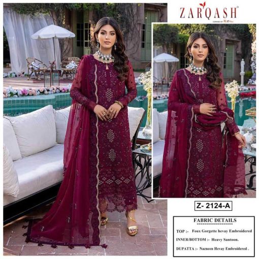 Zarqash Alif Z 2124 by Khayyira Georgette Salwar Suit Catalog 4 Pcs 1 510x510 - Zarqash Alif Z 2124 by Khayyira Georgette Salwar Suit Catalog 4 Pcs