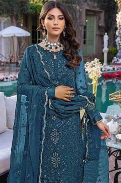 Zarqash Alif Z 2124 by Khayyira Georgette Salwar Suit Catalog 4 Pcs