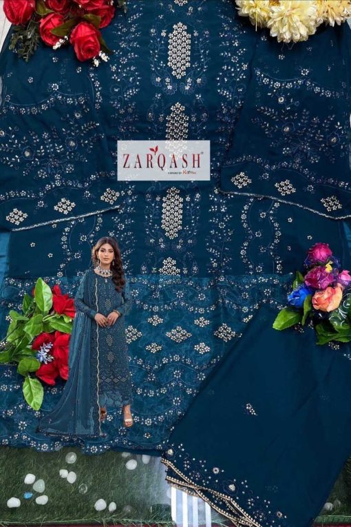Zarqash Alif Z 2124 by Khayyira Georgette Salwar Suit Catalog 4 Pcs 8 510x765 - Zarqash Alif Z 2124 by Khayyira Georgette Salwar Suit Catalog 4 Pcs