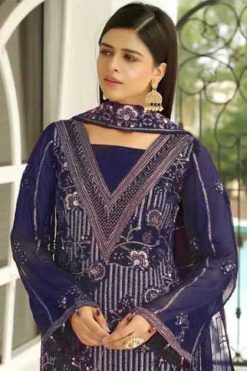 Zarqash Z 3002 by Khayyira Georgette Salwar Suit Catalog 4 Pcs