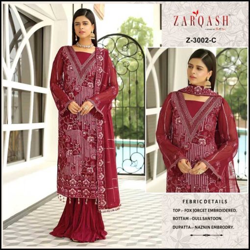 Zarqash Z 3002 by Khayyira Georgette Salwar Suit Catalog 4 Pcs 4 510x510 - Zarqash Z 3002 by Khayyira Georgette Salwar Suit Catalog 4 Pcs