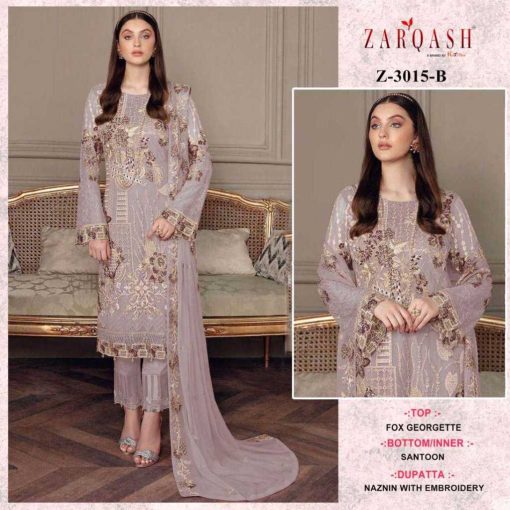 Zarqash Z 3015 by Khayyira Georgette Salwar Suit Catalog 3 Pcs 1 510x510 - Zarqash Z 3015 by Khayyira Georgette Salwar Suit Catalog 3 Pcs
