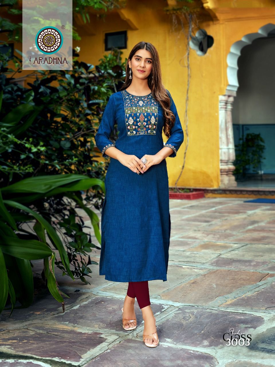 Aradhna Fashion Class Vol 3 Rayon Kurti Catalog 5 Pcs - Suratfabric.com