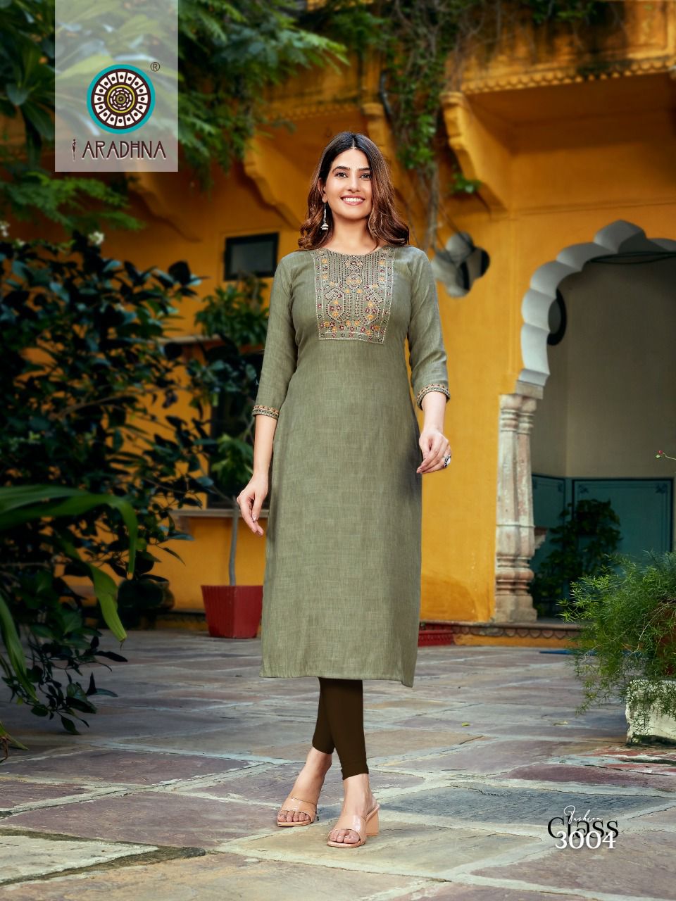 Aradhna Fashion Class Vol 3 Rayon Kurti Catalog 5 Pcs 5